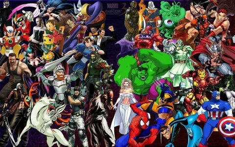Marvel Vs Capcom Desktop Wallpapers - Wallpaper Cave