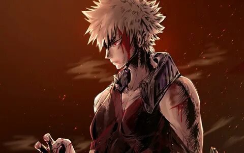 Boku no Hero Academia, Katsuki Bakugou, Japanese manga, char