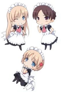 Safebooru - chibi maid noantica ooji pantyhose 24001