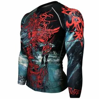 METAL TRIBAL FX-153 Full graphic compression long sleeve shi