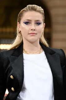 AMBER HEARD at Le Defile L’Oreal Paris Show at Paris Fashion