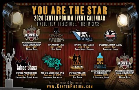 2021 NPC/IFBB Center Podium Events MuscleChemistry