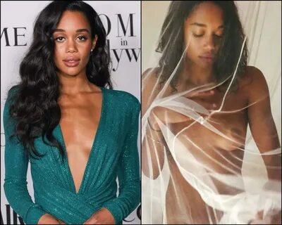 Laura Harrier Nude (1 On/Off Photo) #TheFappening