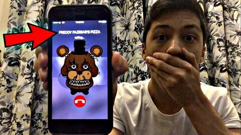 CALLING FREDDY'S FAZBEAR PIZZA *OMG HE CAME TO MY HOUSE* - Y