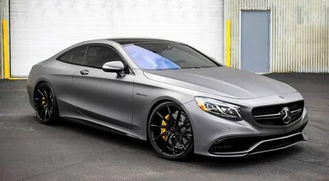 Mercedes Benz S63 AMG Coupe On Vossen Wheels Mercedes benz c