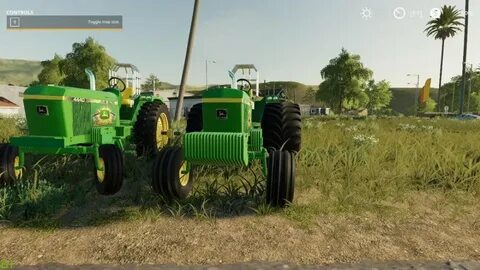 Мод "John Deere 4440 puller" для Farming Simulator 2019