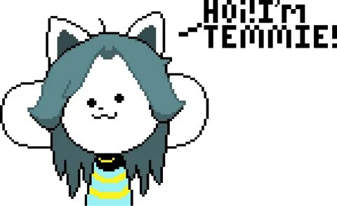 Non-Messed up Temmie - Grid Paint