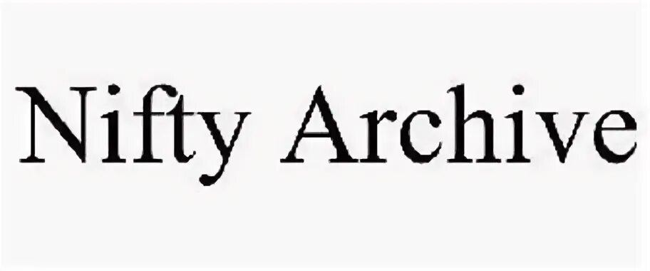 NIFTY ARCHIVE Trademark of Nifty Archive Alliance, Inc. Seri