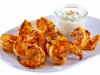 Buffalo Grilled Shrimp with Goat Cheese Dipping Sauce Recipe