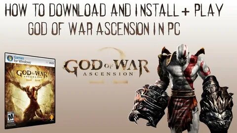 How To Download And Install/Play God Of War One In PC - 100%