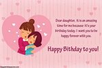 HappyBirthdayQuotes Birthday wishes for daughter, Happy birt
