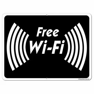free wifi black background - Clip Art Library