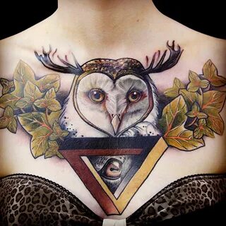 Pin by Julia Quiñones on Tattoos Chest tattoo, Tattoos, Owl head