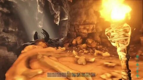 ARK Scorched Earth: How To Get The New Torch! + 3rd Cave Loc
