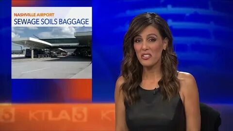 Megan Henderson, Chris Schauble, KTLA, KTLA Morning News, Sewage, Corn, TV Bloopers...