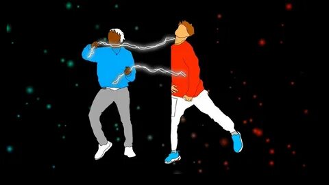 BDASH x SLAVIK day and night dance EDIT Rotoscope Glow - You