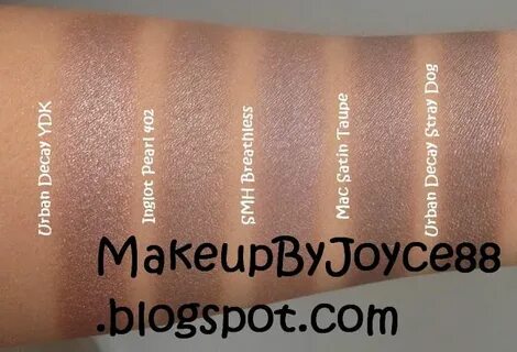 Eyeshadow Swatches & Comparisons: Inglot Pearl 402 Inglot, M