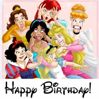 Disney Princess Birthday Meme Disney princess funny, Disney 