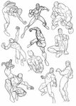 Male Stance and Action Poses . Figure drawing reference, Hum