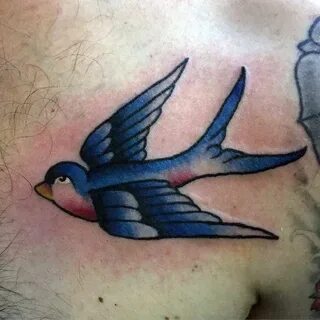 40 Traditional Bird Tattoo Designs For Men - Old School Idea