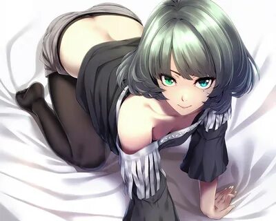 Wallpaper : ass, heterochromia, boobs, cropped, gray hair, T