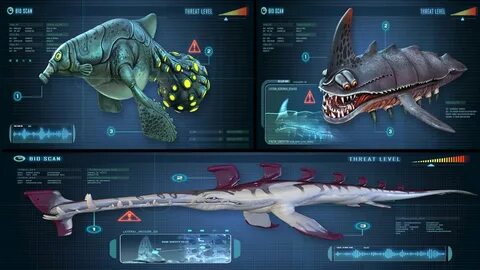 All Subnautica Creatures List 17 Images - Pin By Heather Sen