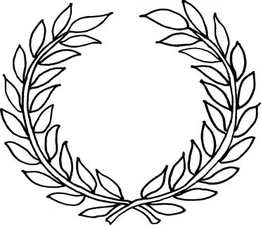 julius caesar leaf crown - Clip Art Library