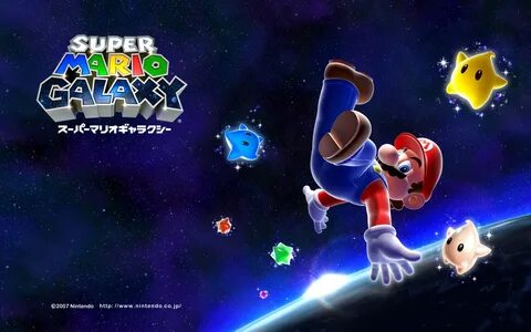 Super Mario Galaxy Background - Mario foto (37814606) - fanp