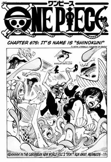 Read Manga One Piece - Chapter 675 - It's Name is Shinokuni