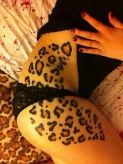 30+ Cute Cheetah Print Tattoo Ideas - Hative Leopard tattoos