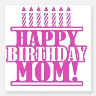 Happy Birthday Mom Greeting Nice Wishes