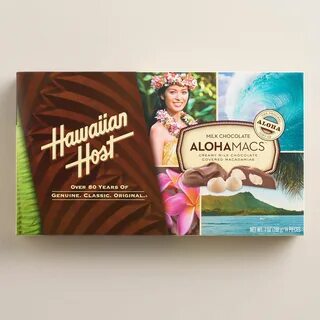 Hawaiian Host Original Chocolate-Covered Macadamia Nuts Choc