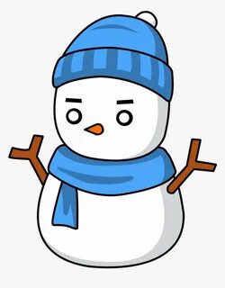 Snowman Top Hat Images Free Download Png Clipart - Cute Snow
