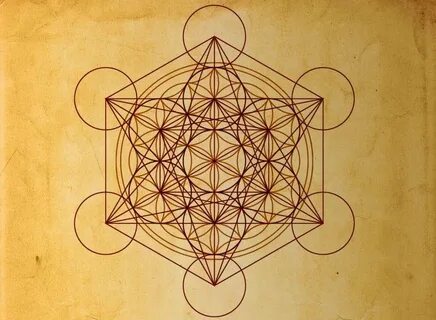 Metatron's Cube Sacred geometry tattoo, Flower of life tatto