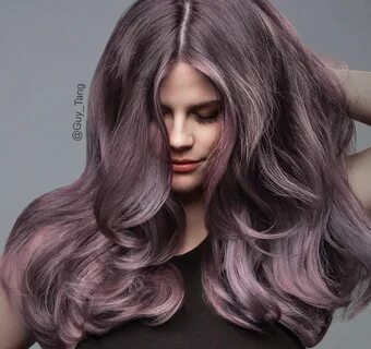 Dusty Lavender 1 Lavender hair, Rose hair color, Dusty rose 