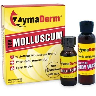 Natural Molluscum Contagiosum Treatment Duo ZymaDerm for Mol