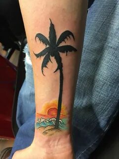 Pin by Melissa Cretsinger on Ink (With images) Palm tree tat