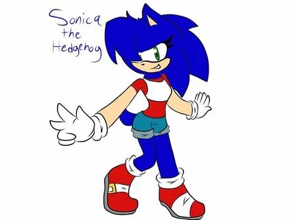 Female Sonic GenderBend by SparkleGirl13 on DeviantArt Sonic