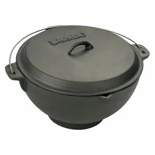 Bayou Classic Cast Iron 3 Gallon Jambalaya Pot with Lid Bayo