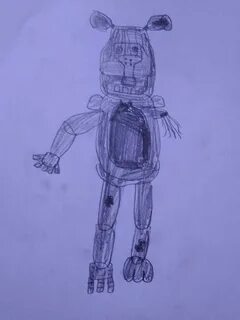 My old draw on 6/2018 withered bonnie Fandom