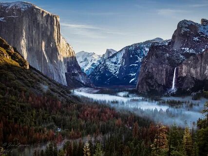 Winter Morning in Yosemite Valley OC 44363327 #reddit Yosemi