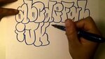 View 24 Throwie Alphabet Graffiti - aboutdrawwant