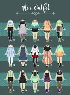 CLOSED) Casual Outfit Adopts 07 by Rosariy on DeviantArt