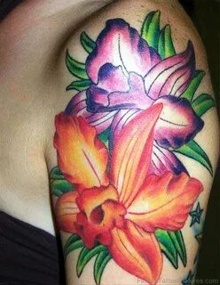 100 Elegant Orchid Flower Tattoo