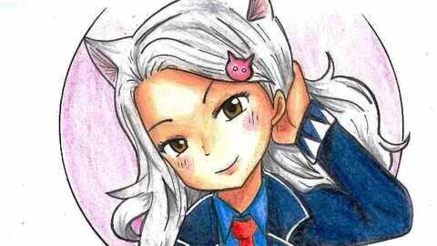 SPEED DRAWING: Carla "Human Form" (Fairy Tail) - YouTube