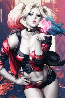 Wallpaper : Harley Quinn, DC Comics, superheroines, comic ar