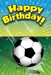 Soccer Birthday Card Happy birthday fun, Happy birthday foot
