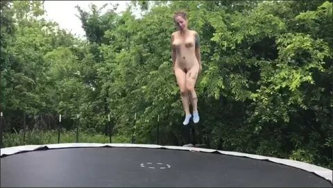 Grils on trampoline nacked - Telegraph