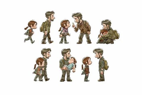 The Last of Us' Print from Ncdoodles The last of us, Joel an