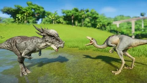 Troodon Vs Deinonychus, Dilophosaurus, Stygimoloch & Velocir